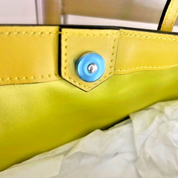 Jimmy Choo Nine2Five Logo Malibu Toweling East-West Tote Bag w/baby pouch $1095 - Picture 11 of 15